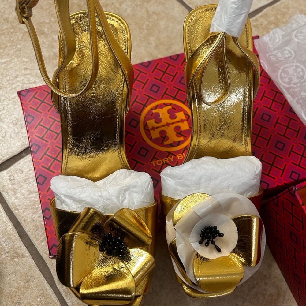 Tory Burch FLOWER ESPADRILLE NWT